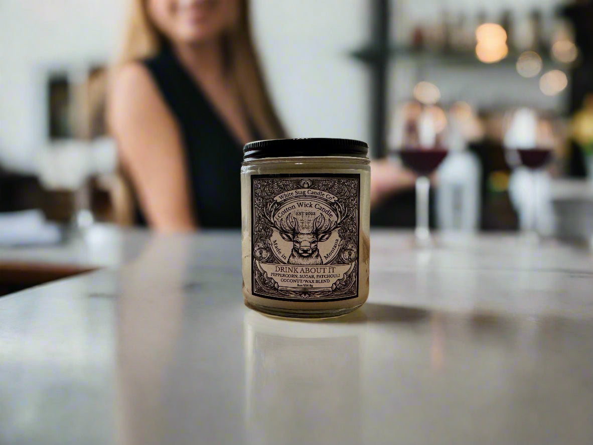 Drink About It - Cotton wick candle