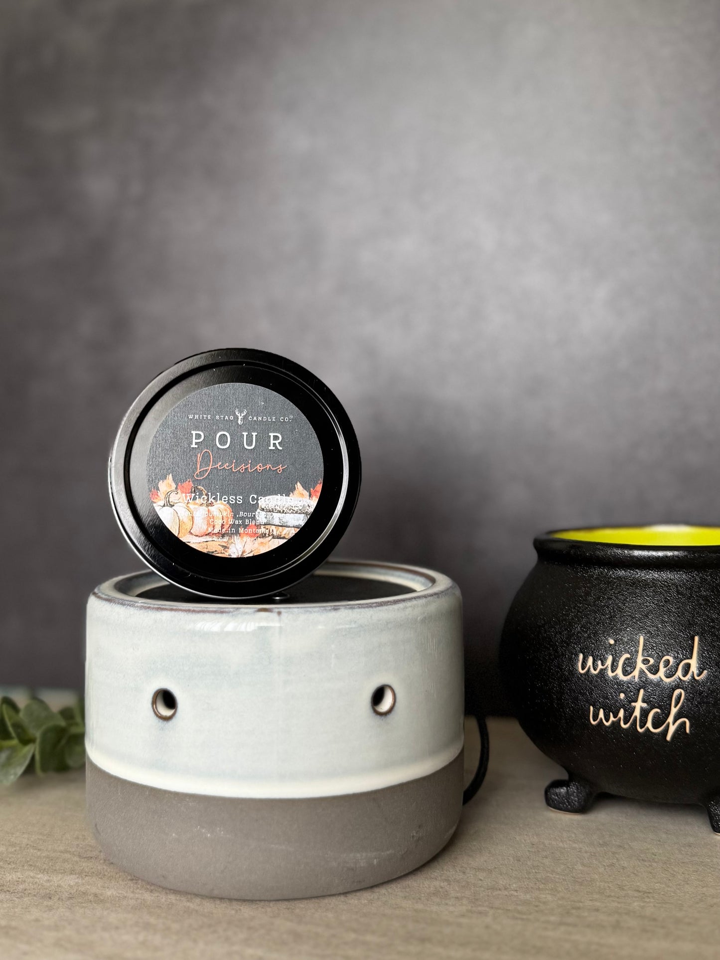 Seasonal Wickless Candle-Pour Decisons