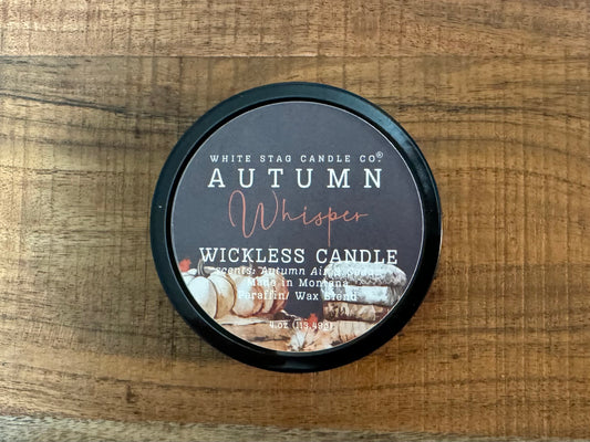 Seasonal Autumn Whisper-Wickless Candle