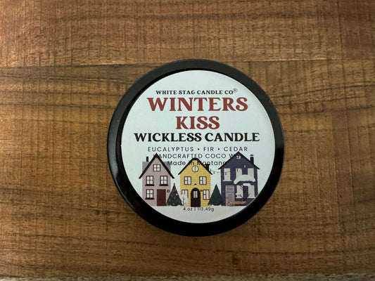 Seasonal- Winters Kiss-Wickless Candle