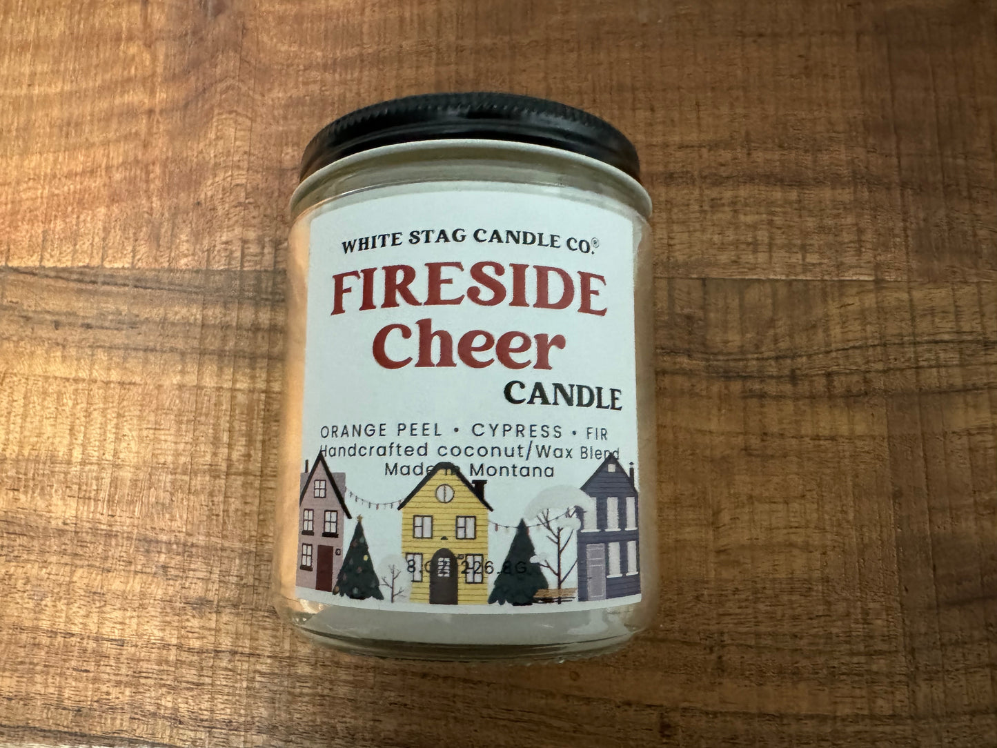 Seasonal-Fireside Cheer-Cotton Wick Candle