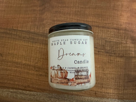 Seasonal Candle-Maple Sugar Dreams-Cotton Wick Candle