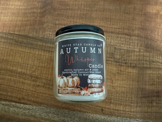 Seasonal Candle-Autumn Whisper-Cotton wick Candle