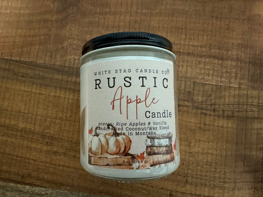 Seasonal Candle-Rustic Apple-Cotton wick -Candle