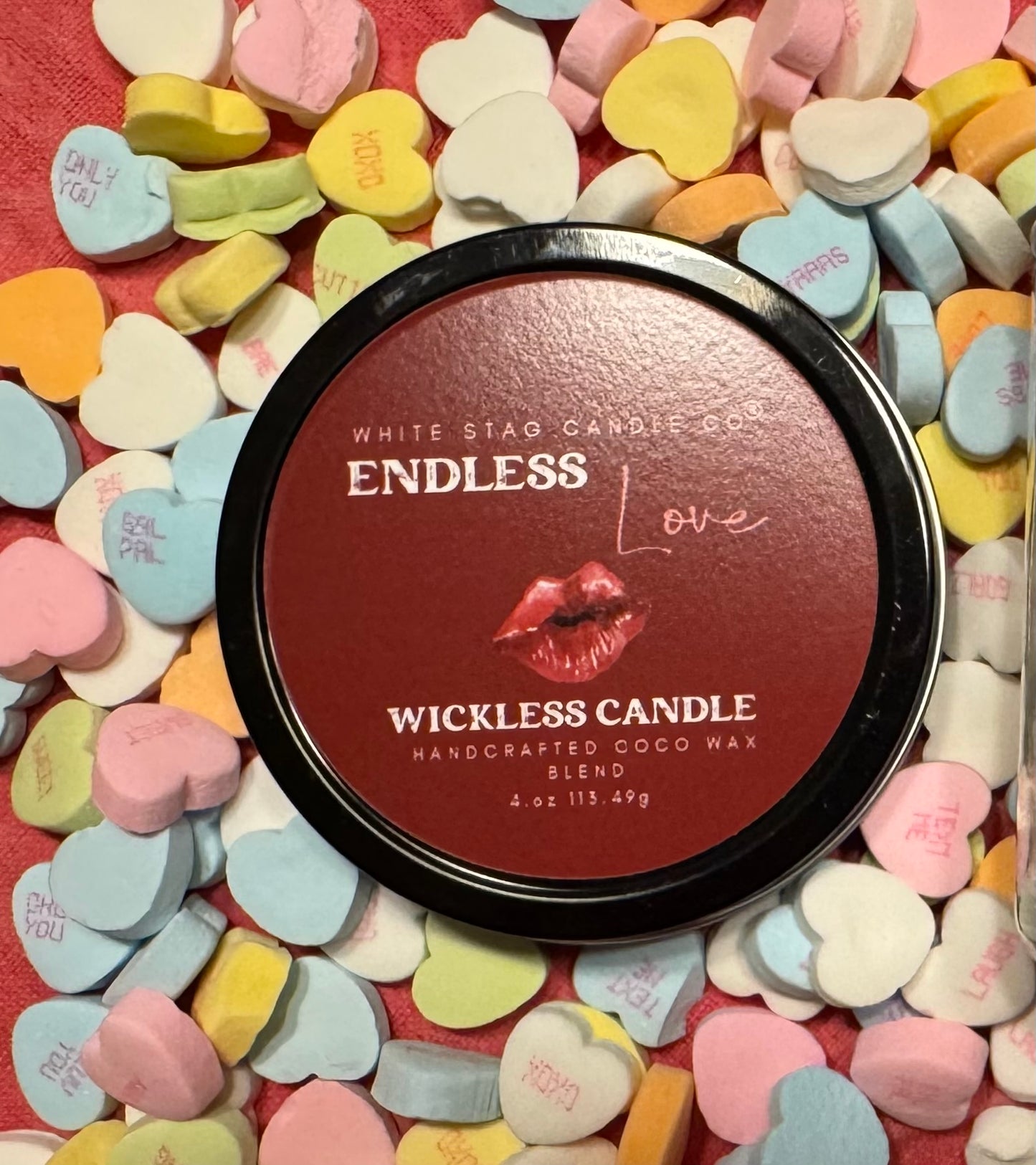 Seasonal Wickless Candle-Endless Love
