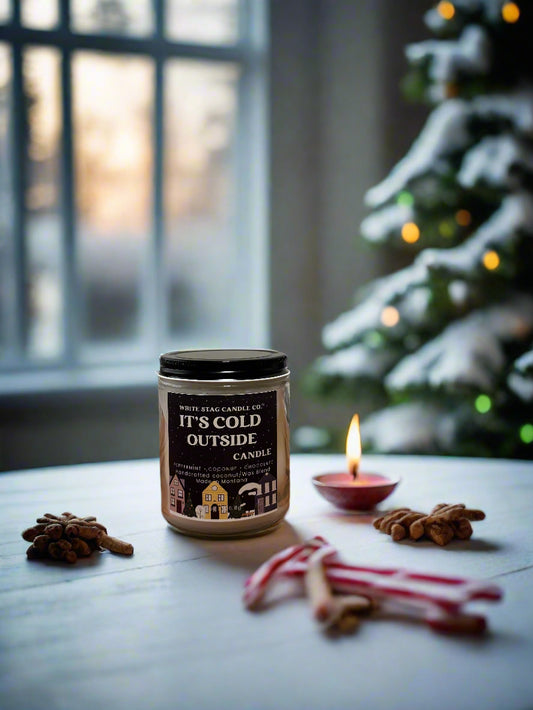 Seasonal It's Cold Outside-Cotton Wick Candle