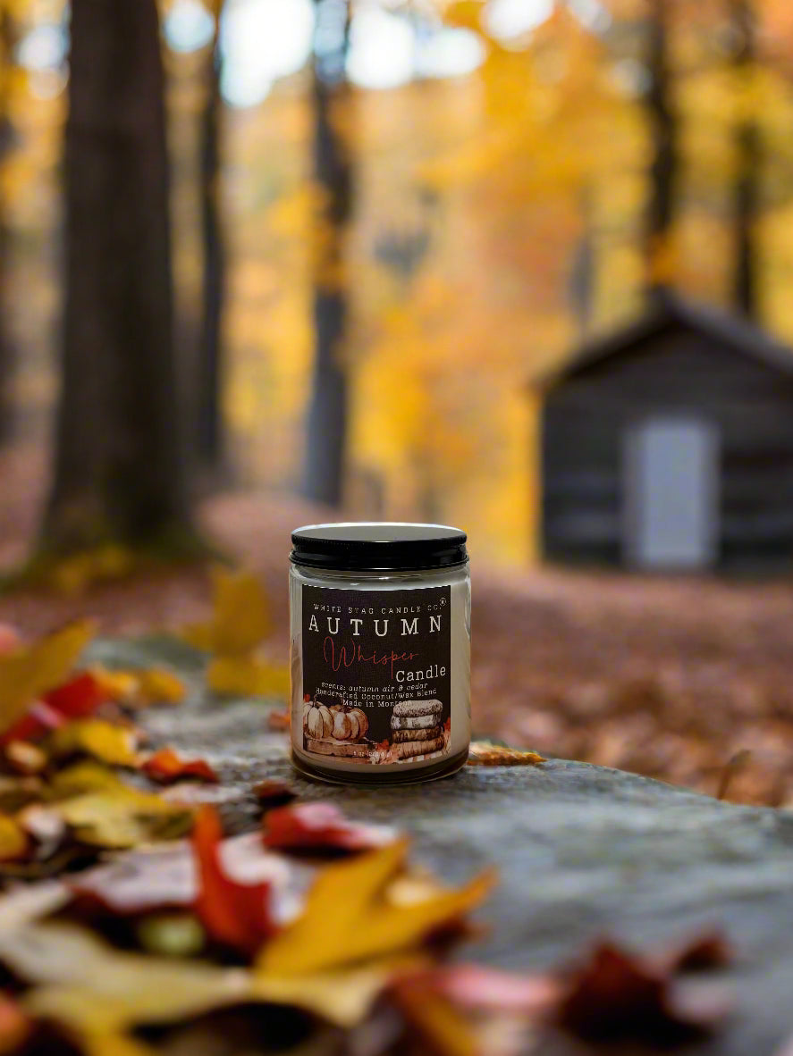 Seasonal Candle-Autumn Whisper-Cotton wick Candle