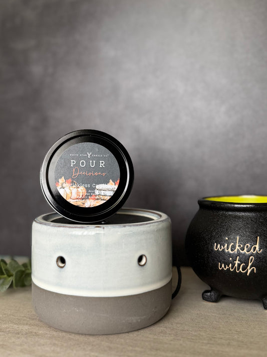 Seasonal Wickless Candle-Pour Decisons
