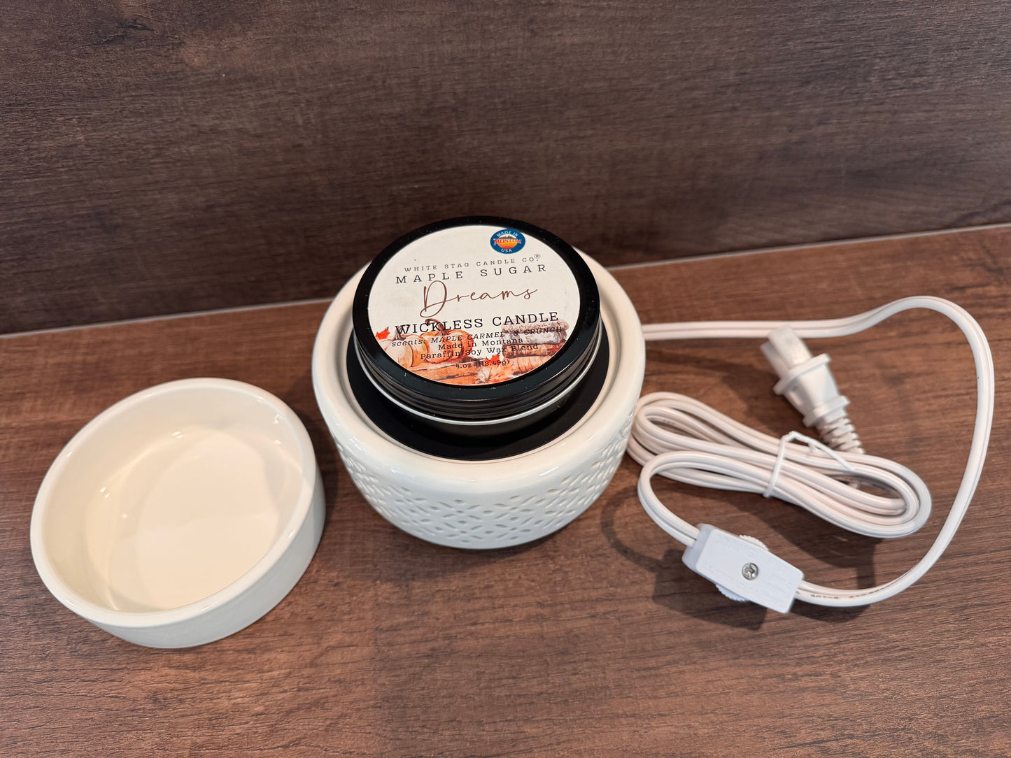 Candle Warmer-White