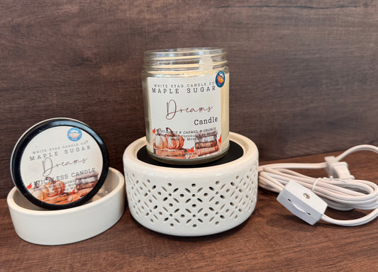 Candle Warmer-White